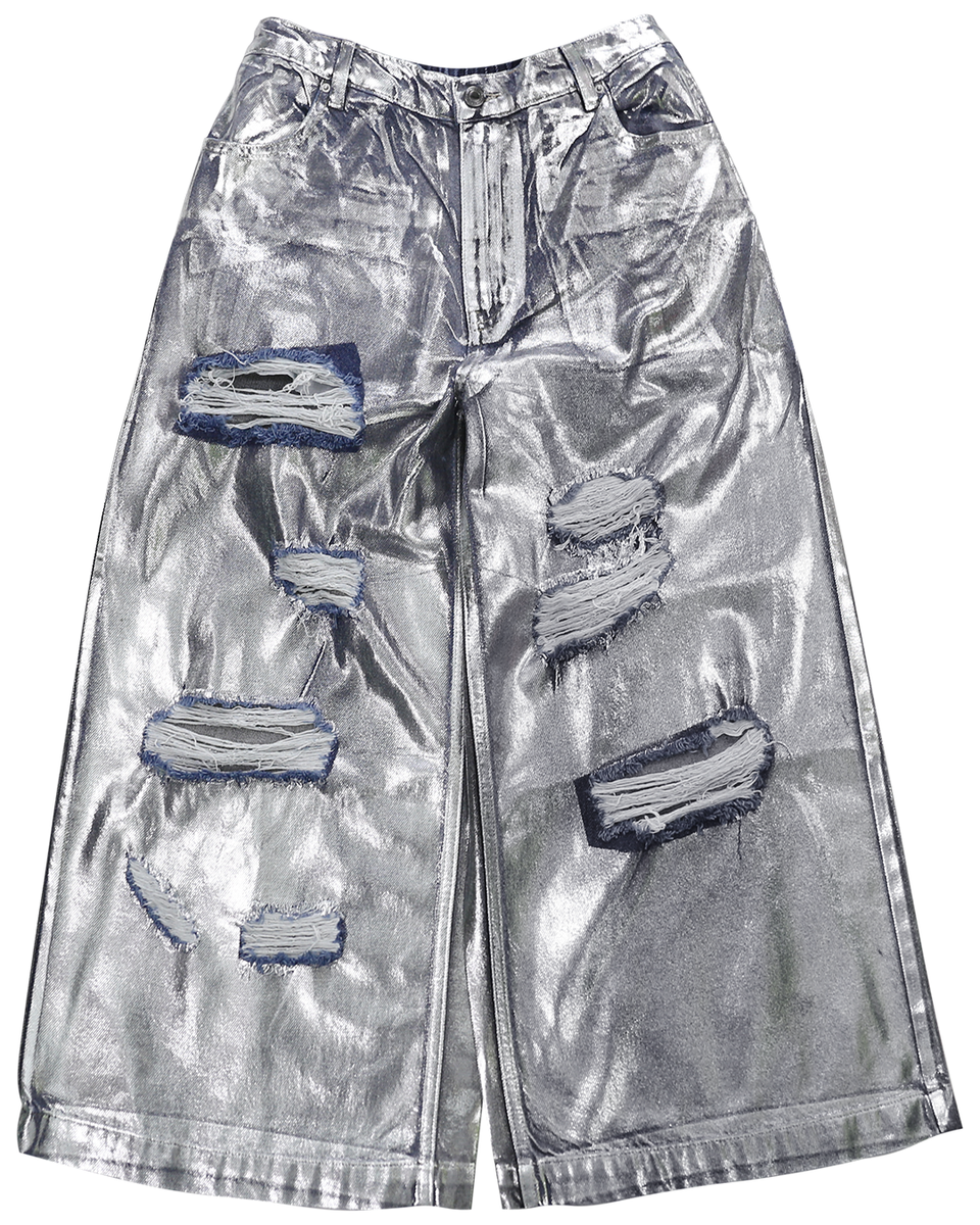 NIK KOSMAS / ニックコスマス - SILVER 3/4 PANTS (SILVER) RADD