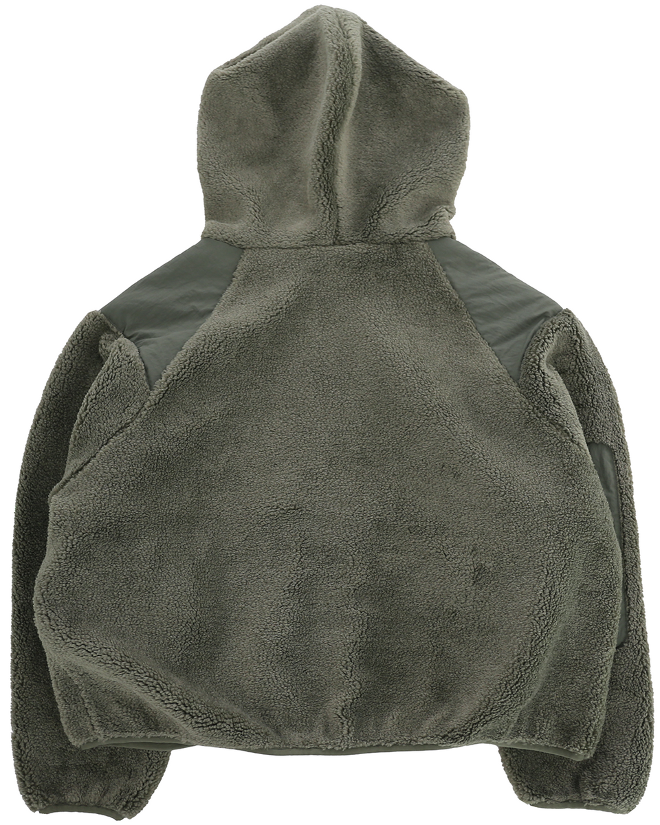 DINGYUN ZHANG / ディンユー・チャン - TN1 FLEECE HOODIE (MOS