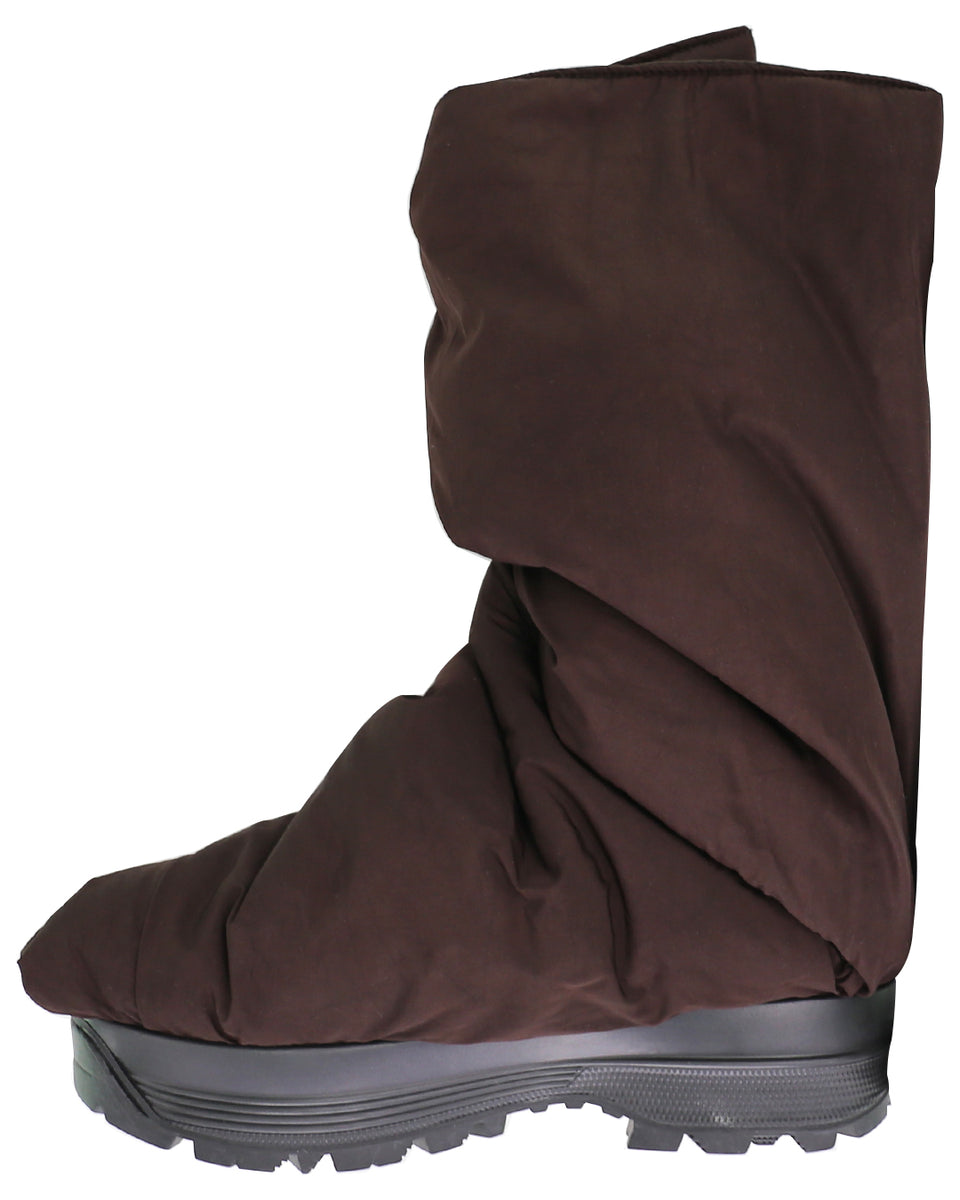 NORA KASSIM / ノラ・カシム - PUFFED SHORT BOOTS (DARK RED) | RADD LOUNGE