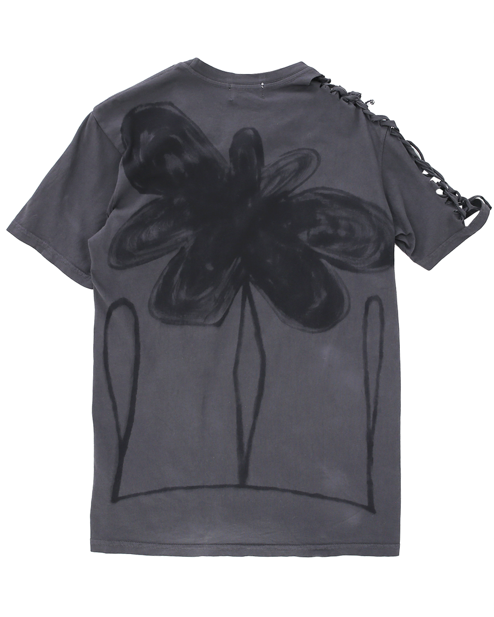 【関税込み】Collina Strada グレー Flower プリントTシャツ Collina Strada ウィメンズ tシャツ | SSENSE 日本