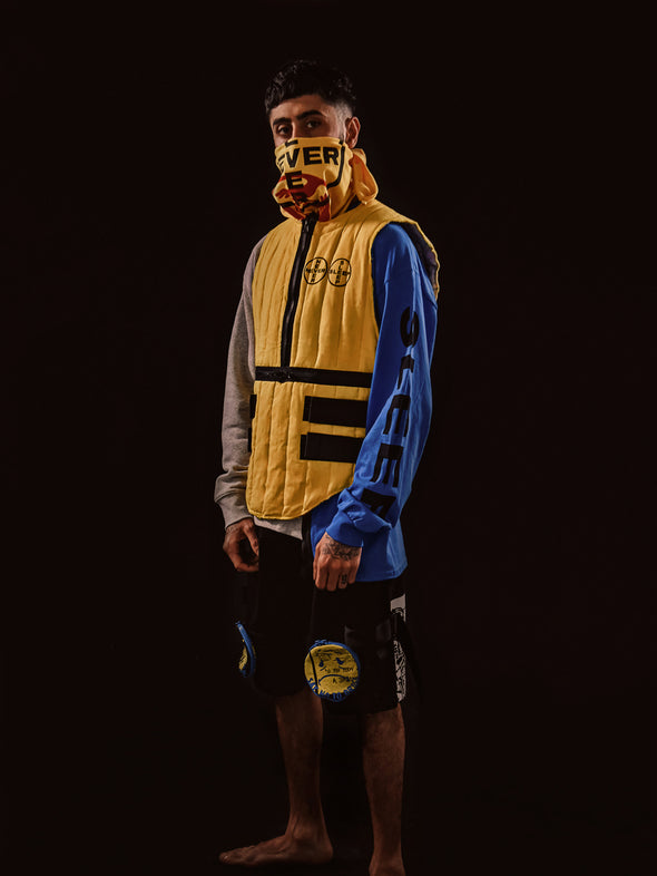 SECTOR 7 FACE WRAP (YELLOW) RADD LOUNGE 限定