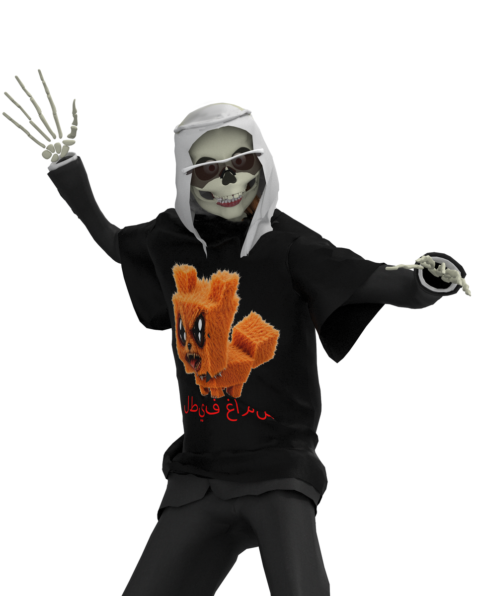 ID XANTHRAX / アイディー・ザンスラックス - CUTEMURKED T-SHIRT