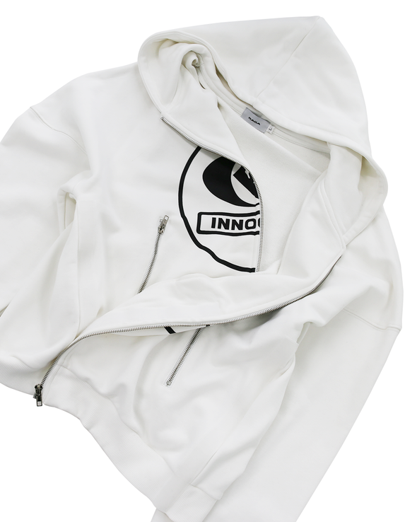 WHITE APHEX ZIPPER (WHITE)