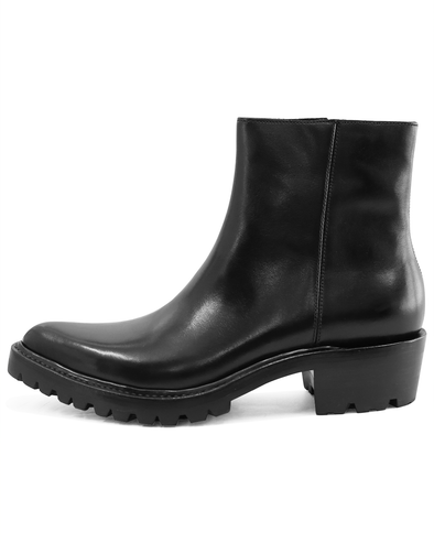 POINTED TOE ZIPPER BOOTS (BLACK) RADD LOUNGE 限定