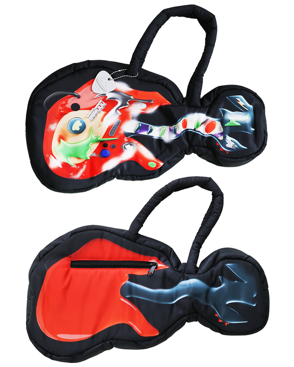 METAL JADE ROCK HAND BAG (RED) RADD LOUNGE LIMITED