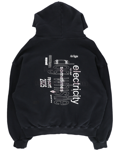 ALIX HIGGINS / アリックス・ヒギンズ - HOODIE (BLACK) | RADD LOUNGE