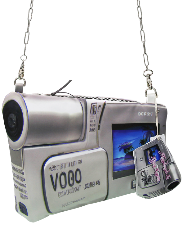 CAMCORDER BAG (SILVER)