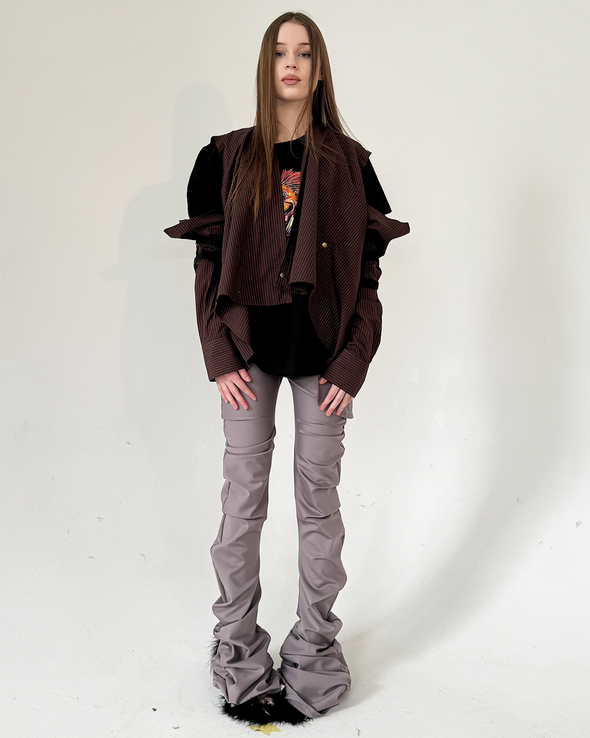 HORN SHIRT (BROWN) RADD LOUNGE LIMITED