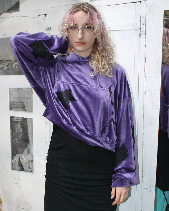 YUMMY MUMMY HOODIES (GRAPE)