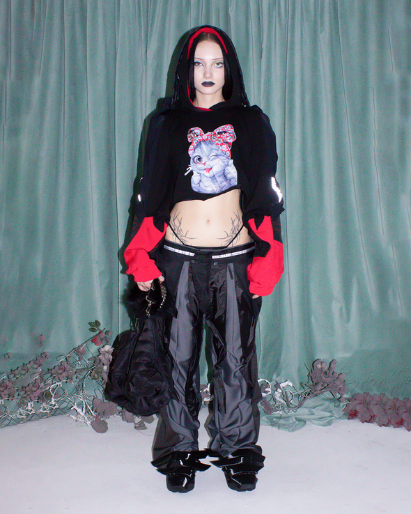 ABYSS TROUSERS 3 (BLACK) RADD LOUNGE 限定