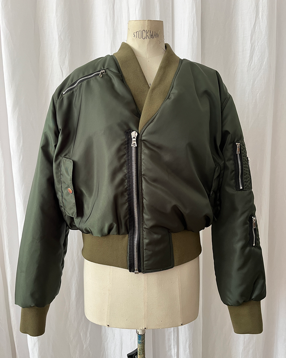 KIMONO FLIGHT JACKET (OLIVE) RADD LOUNGE LIMITTED