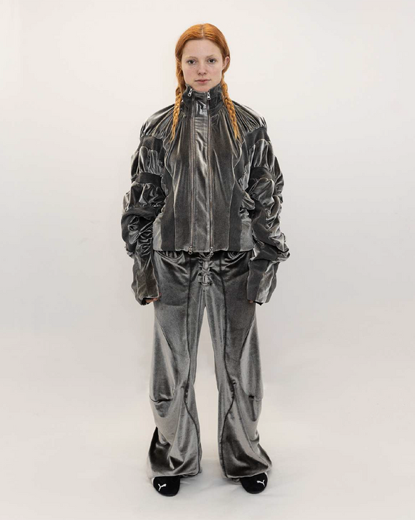 PRINCESS BOMBER (PEWTER)
