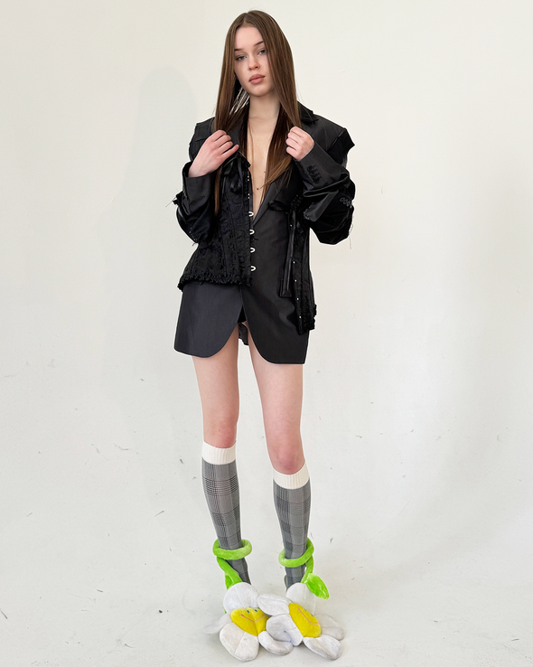 HEMATITE BLAZER (GREY) RADD LOUNGE LIMITED