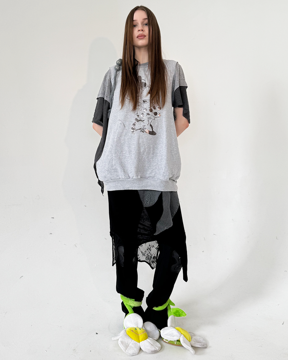 ANTHRO SHIRT (GREY) RADD LOUNGE 限定