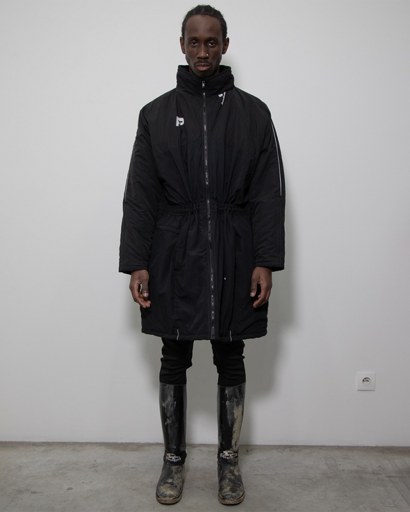 COACH PARKA (BLACK)