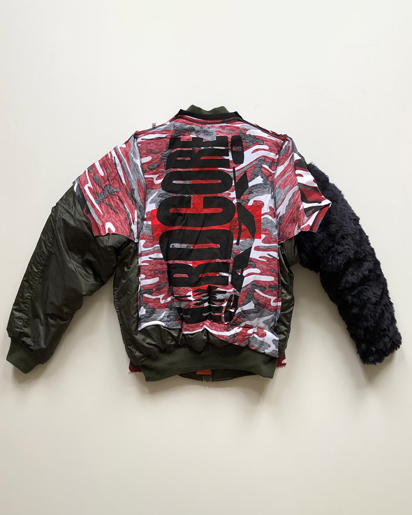 HARDCORE JACKET (RED CAMO) RADD LOUNGE LIMITED