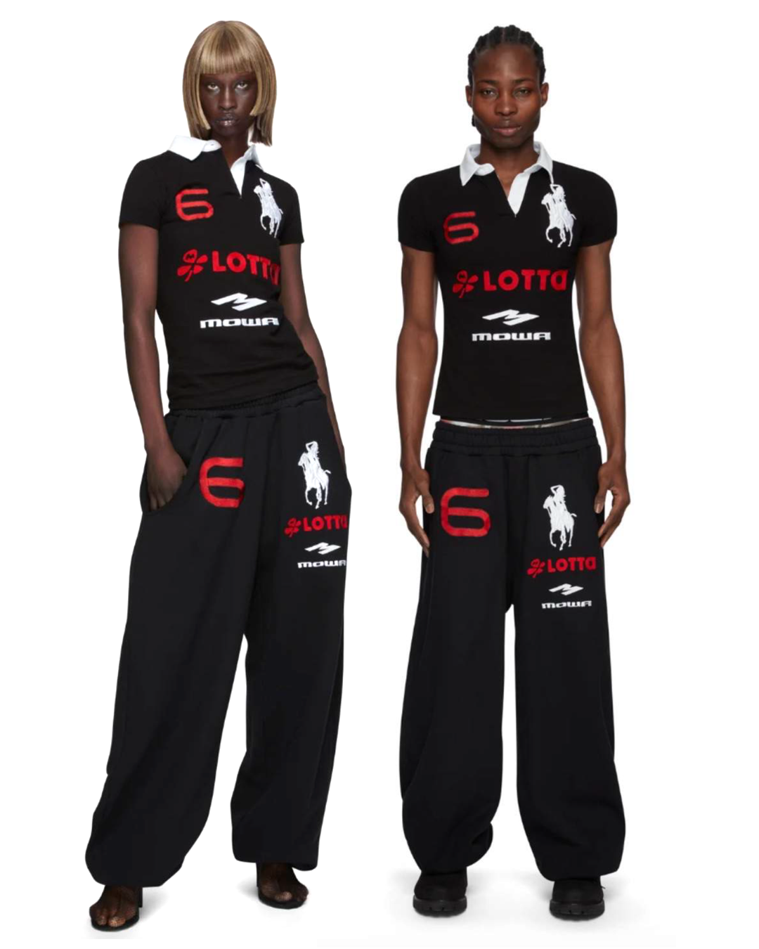 MOWALOLA / モワローラ - ATL WOMENS POLO (BLACK) | RADD LOUNGE MOWALOLA / モワローラ - ATL WOMENS POLO (BLACK) | RADD LOUNGE
