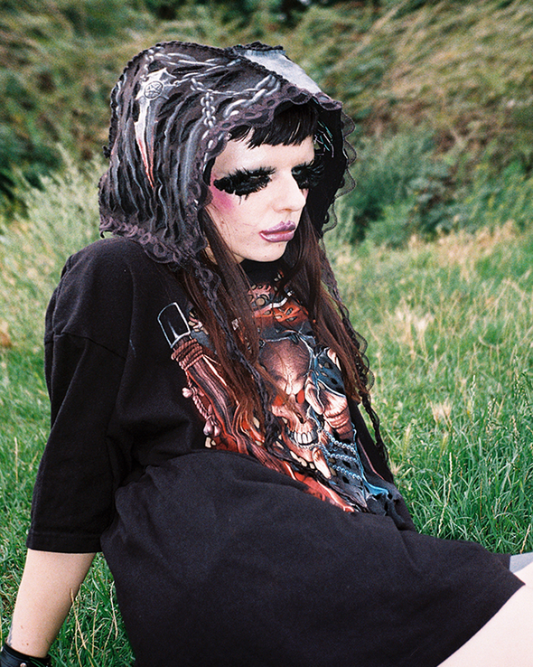 SKULL HELMET (BLACK) RADD LOUNGE LIMITED