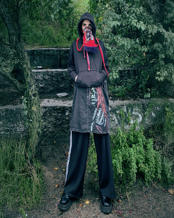 SKULL MASK 1 (RED) RADD LOUNGE 限定