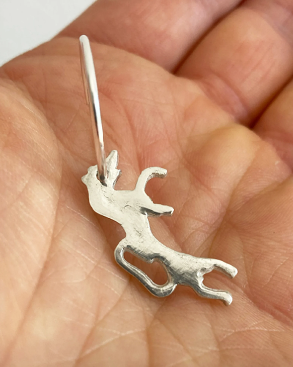 AINMHIDH EARRINGS (SILVER) RADD LOUNGE 限定