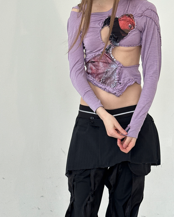ABYSS TROUSERS 2 (BLACK) RADD LOUNGE 限定