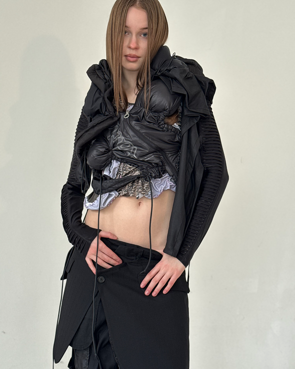 ABYSS TROUSERS 4 (BLACK) RADD LOUNGE 限定