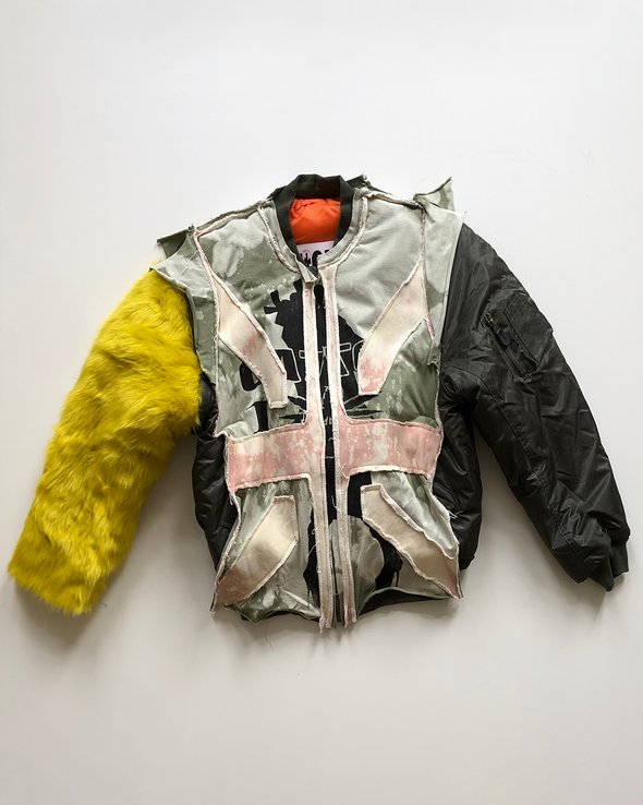 HARDCORE JACKET (BLEACH/UNION JACK) RADD LOUNGE LIMITED