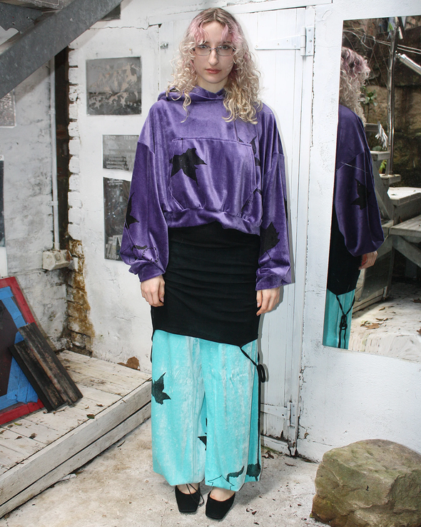 YUMMY MUMMY HOODIES (GRAPE)