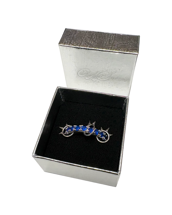 COVET EAR CUFF/RING (BLUE)