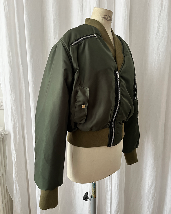 KIMONO FLIGHT JACKET (OLIVE) RADD LOUNGE LIMITTED