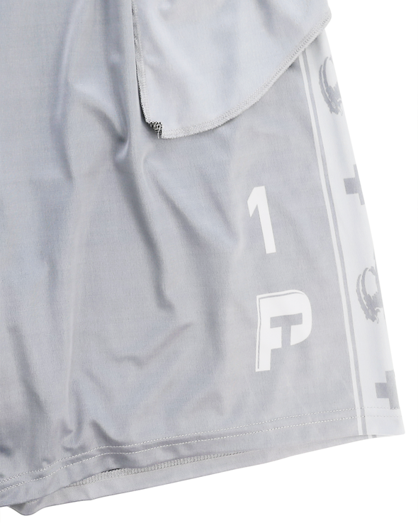 INSIDE-OUT FOOTBALL SHORTS (GREY)