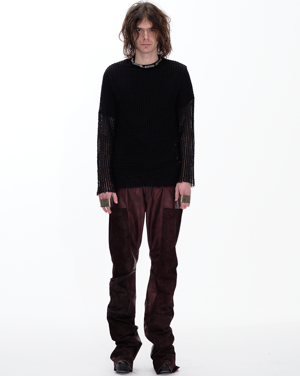 MESH LAYER T-SHIRT (BLACK)