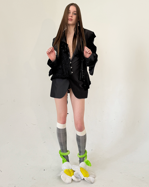 HEMATITE BLAZER (GREY) RADD LOUNGE LIMITED