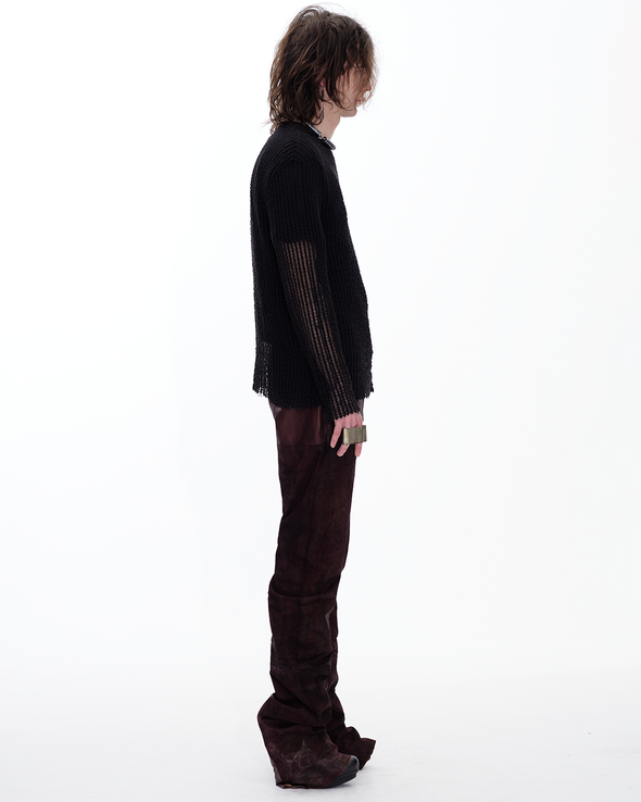 MESH LAYER T-SHIRT (BLACK)