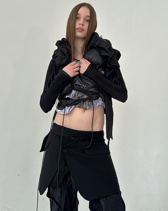 ABYSS TROUSERS 4 (BLACK) RADD LOUNGE 限定