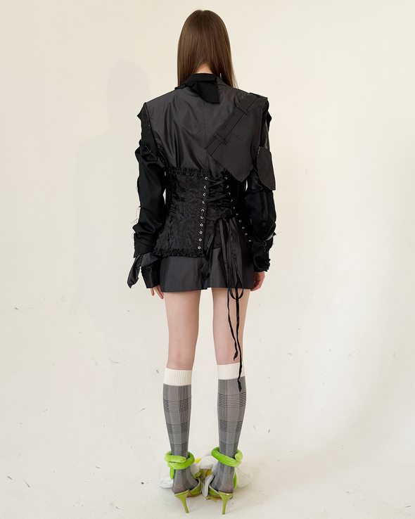 HEMATITE BLAZER (BLACK) RADD LOUNGE 限定