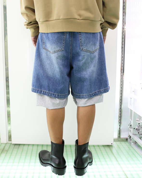 SQUARE TOE ZIPPER BOOTS (BLACK) RADD LOUNGE 限定