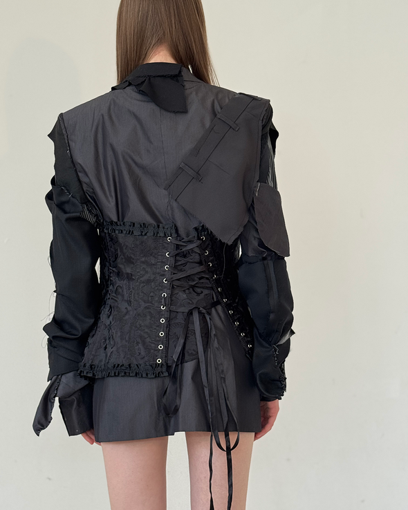 HEMATITE BLAZER (BLACK) RADD LOUNGE 限定