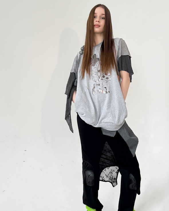 ANTHRO SHIRT (GREY) RADD LOUNGE 限定