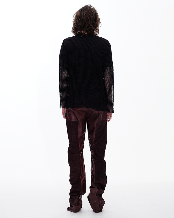 MESH LAYER T-SHIRT (BLACK)