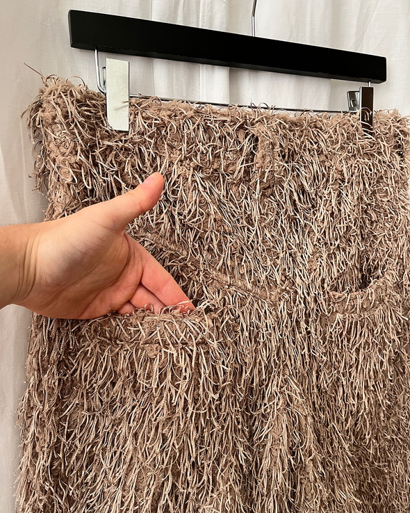 FURRY SHORTS (SHAGGY/COPPER) RADD LOUNGE 限定