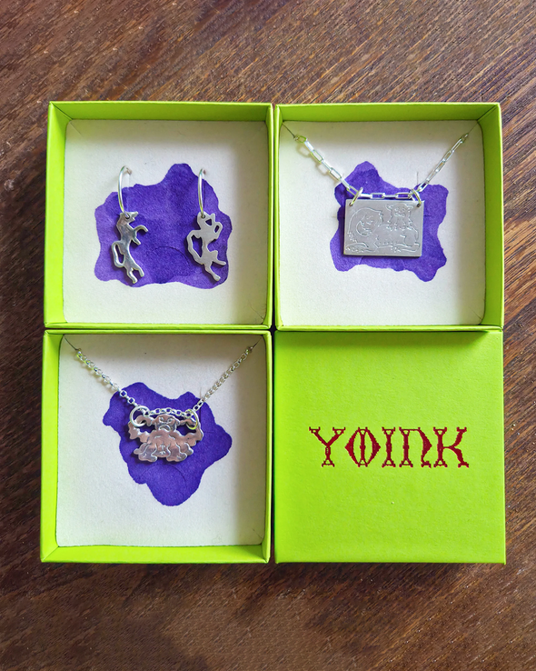 AINMHIDH EARRINGS (SILVER) RADD LOUNGE 限定