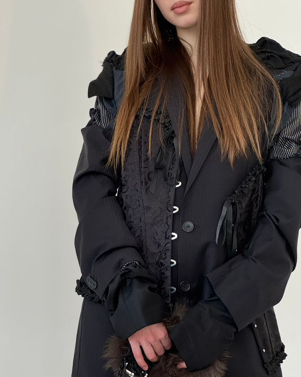 HEMATITE BLAZER (BLACK) RADD LOUNGE 限定