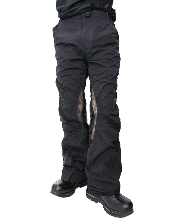 NYLON MESH PANTS (BLACK)