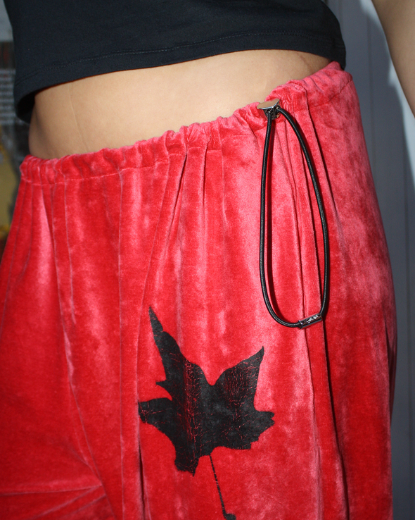 YUMMY MUMMY TRACKPANTS (RED)