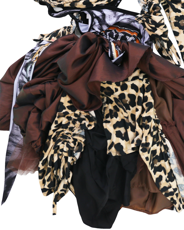 PREDATOR DRESS (BROWN) RADD LOUNGE LIMITED