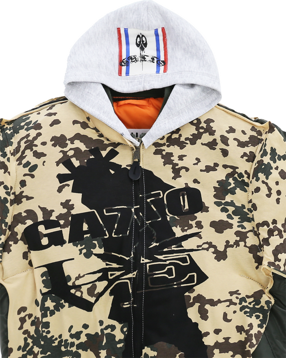 HARDCORE JACKET WITH HOODIE (DIGITAL CAMO) RADD LOUNGE LIMITED