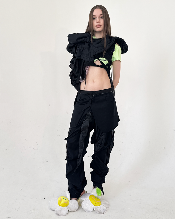 SOCERERS PAULDRON TOP 3 (BLACK) RADD LOUNGE LIMITED