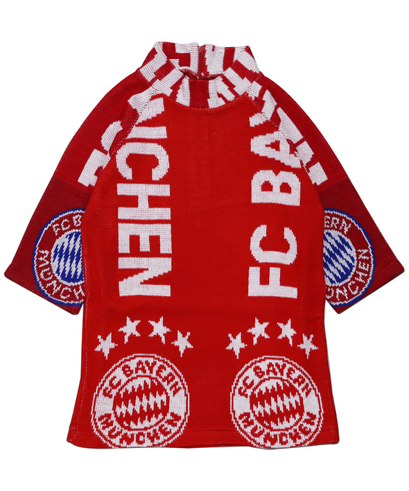 PROTOTYPES - FOOTBALL SCARF TOP (RED)