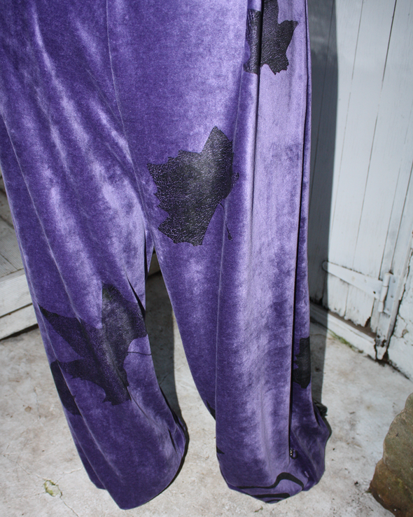 YUMMY MUMMY TRACKPANTS (GRAPE)